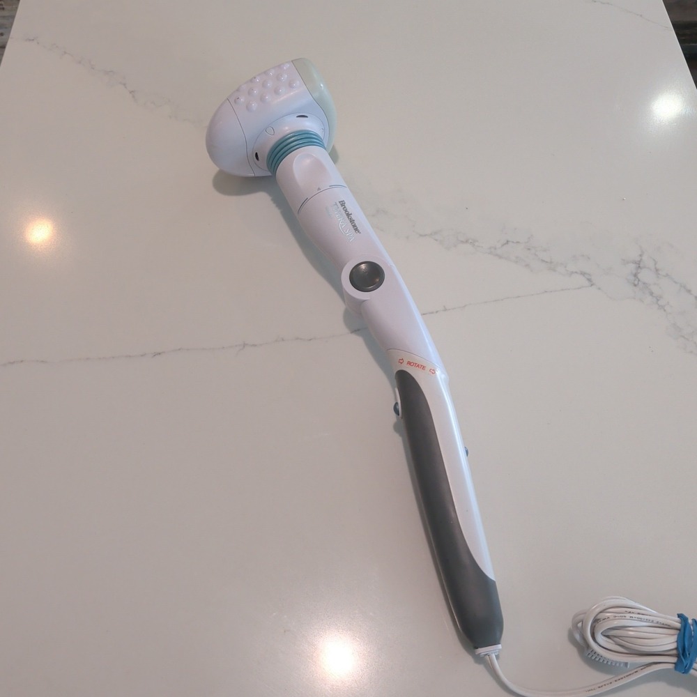 Brookstone Thera Spa Turbo Multi-Angle Two-Speed Cordless Massage Wand - Tested